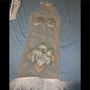 New never been worn custom made dress.